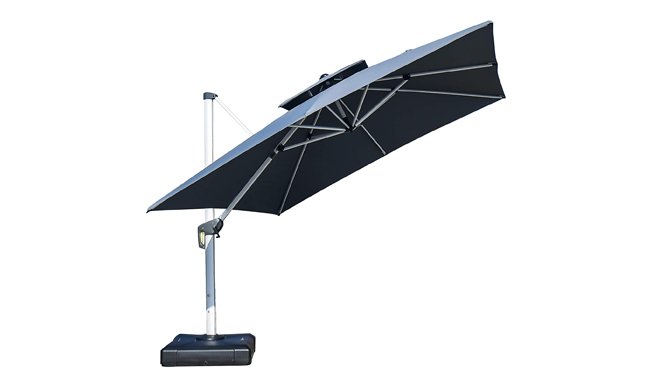 PURPLE LEAF Square Crank Cantilever Parasol PURPLE LEAF Square Crank Cantilever Parasol