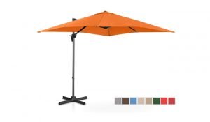 Uniprodo UNI_UMBRELLA_2SQ250DG Hanging Cantilever Parasol