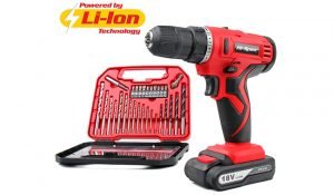 Hi-Spec Li-ion Battery Cordless Drill Driver