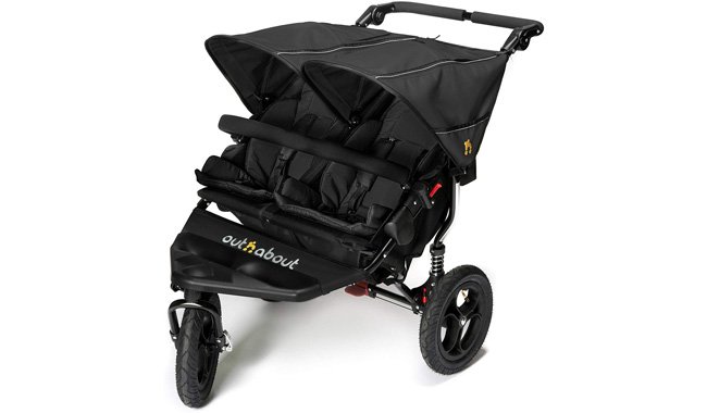 Out 'N' About Nipper Double V4 - Raven Black