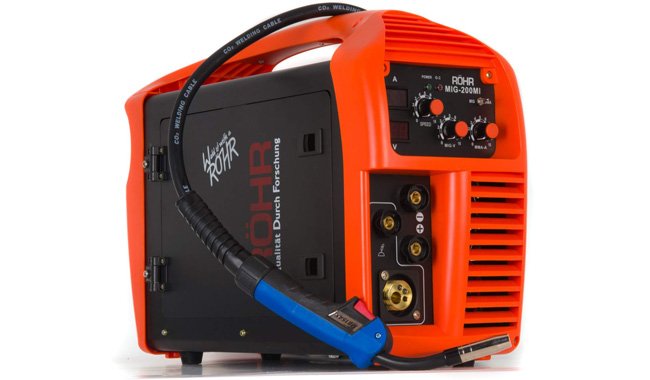 Rohr MIG Welder Inverter Gas Gasless 3-in-1 IGBT 240V
