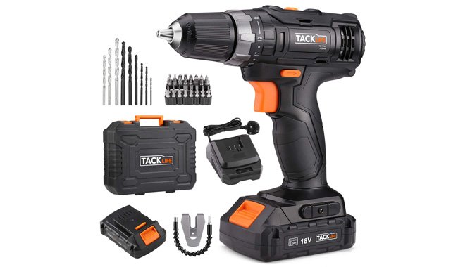 TACKLIFE 18V Cordless Drill Driver TACKLIFE 18V Cordless Drill Driver