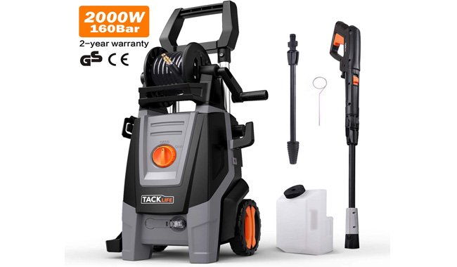 TACKLIFE Full Copper Motor Pump Jet Pressure Washer
