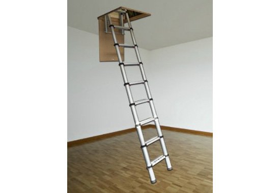 Youngman 301001 Telescopic Loft Ladder Premium