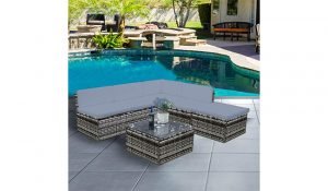 Britoniture Rattan Garden Furniture Set