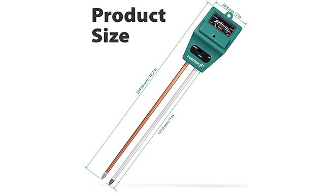 Fosmon Soil pH Tester Kit