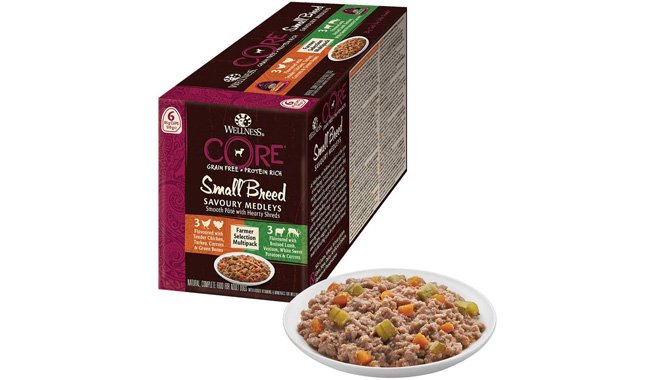 Wellness CORE Small Breed Savoury Medleys Wet Dog Food