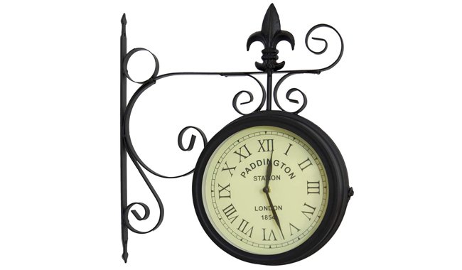 Charles Bentley Paddington Outdoor Wall Clock