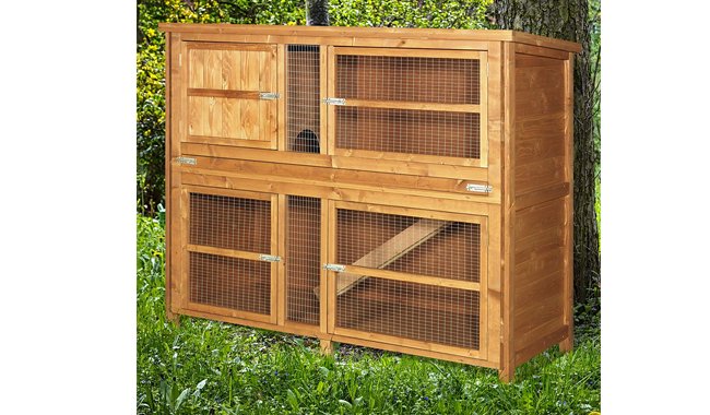 Chartwell Double Luxury Rabbit Hutch