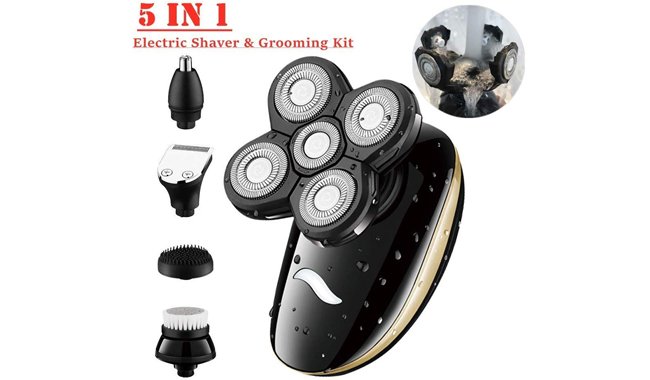 Clever Bright Electric Rotary Shaver
