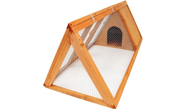 Oypla Wooden Rabbit Hutch Cage