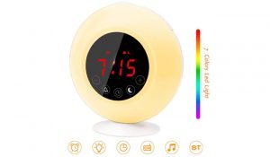 Greadio wake-up-light radio clock