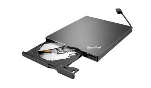 Lenovo 4XA0E97775 ThinkPad UltraSlim USB DVD Burner