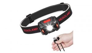 Linkax USB Rechargeable LED Head Torch