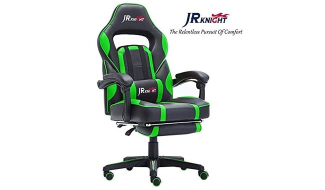 JR Knight LC-04BKBL Ergonomic Gaming Chair