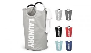 DOKEHOM DKA0001GY Collapsible Laundry Basket