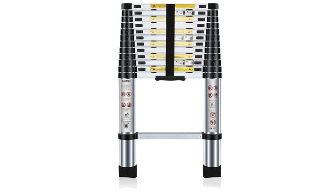 Nestling Multi-Purpose Folding Extensionable Telescopic Aluminium Ladder Nestling Multi-Purpose Folding Extensionable Telescopic Aluminium Ladder