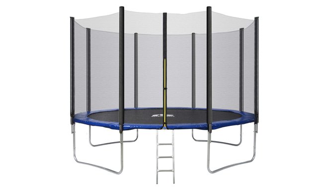 Rocket Bunny Trampoline With Safety Enclosure Netting And Ladder Jumping Mat Rocket Bunny Trampoline With Safety Enclosure Netting And Ladder Jumping Mat