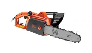 Black and Decker Black Corded Chainsaw