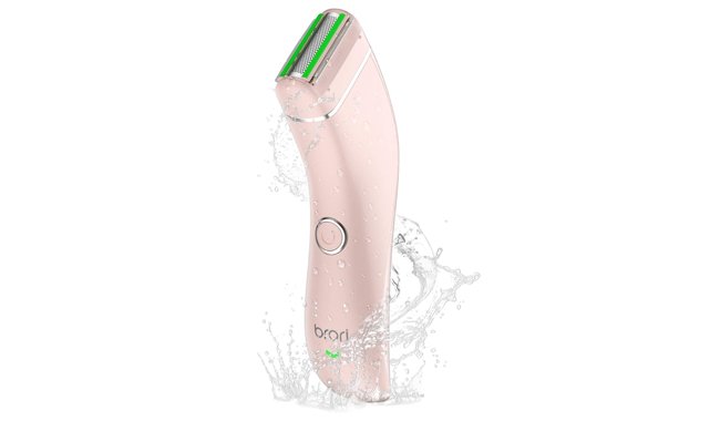 Brori Pink Aloe Strips Electric Lady Shaver