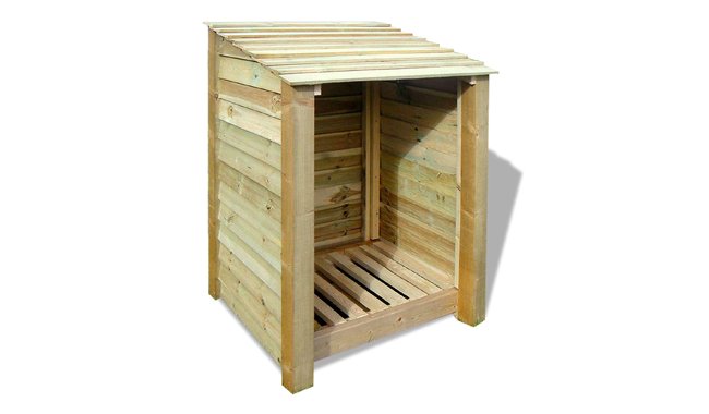 Burley Wooden Log Store Burley Wooden Log Store