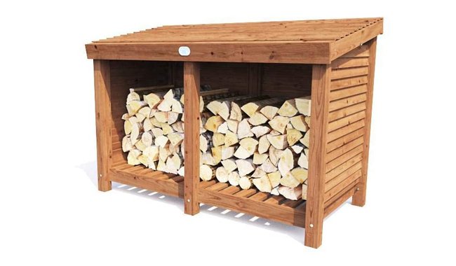 Dunster House Log Store Dunster House Log Store