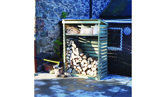 Kingfisher Wooden Log Store Kingfisher Wooden Log Store