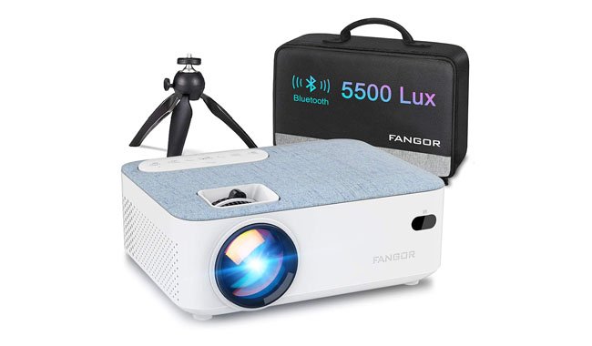 FANGOR Bluetooth Mini Projector FANGOR Bluetooth Mini Projector