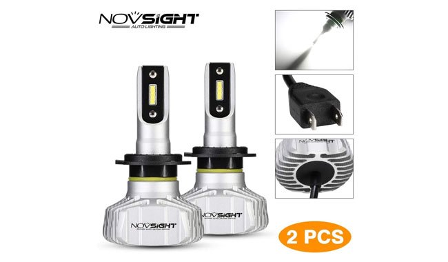 Novsight H7 LED Headlight Bulbs Novsight H7 LED Headlight Bulbs