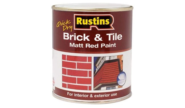 Rustins BRITW500 Quick Dry Brick & Tile Paint