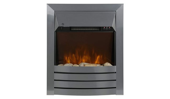 Zanussi ZEFIST1001SS 2KW Electric Inset Fire Zanussi ZEFIST1001SS 2KW Electric Inset Fire