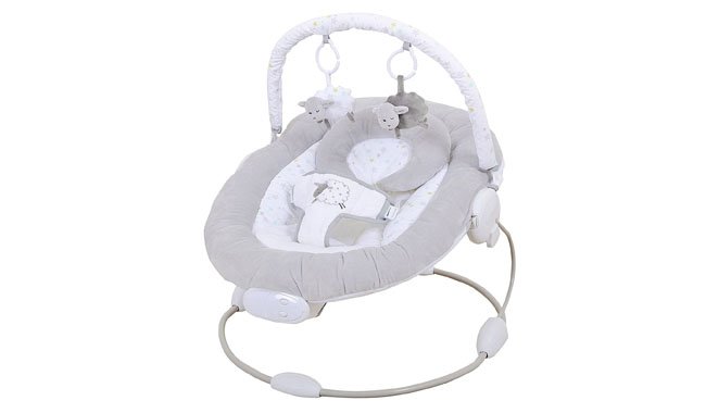East Coast Nursery Silver Cloud Counting Sheep Bouncer East Coast Nursery Silver Cloud Counting Sheep Bouncer