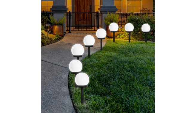 FLOWood LED Solar Garden Lights