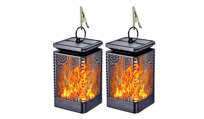 FLOWood Solar Lanterns Light