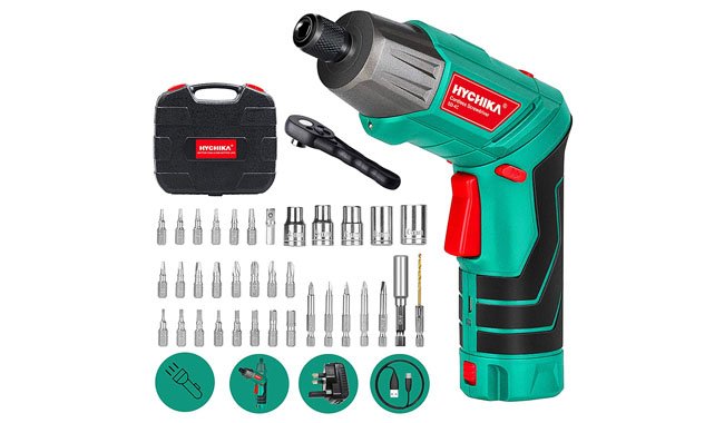 HYCHIKA Electric Cordless Screwdriver HYCHIKA Electric Cordless Screwdriver