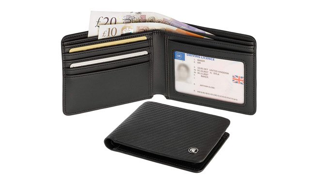 POWR RFID Leather Wallet