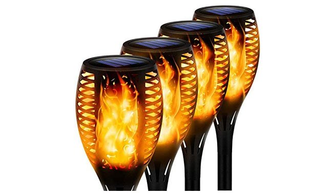 StillCool Solar Flickering Dancing Flame Lights
