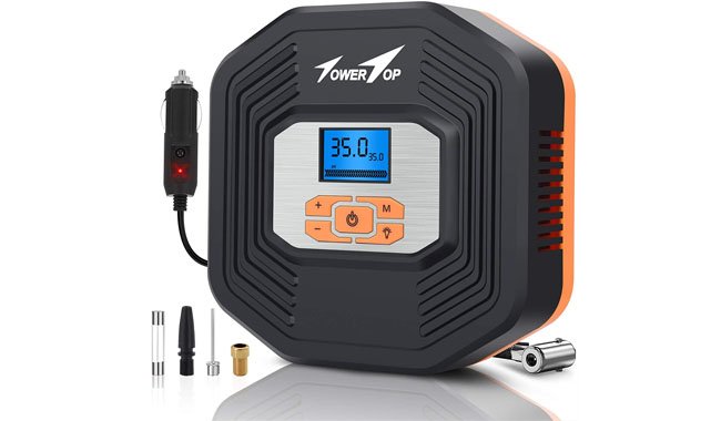 TowerTop ACULD1001-2 Digital Tyre Inflator