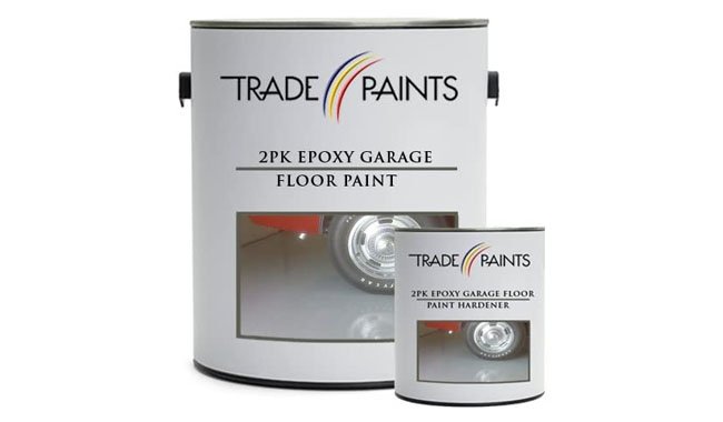 Trade Paints 2 Pack Epoxy Garage Floor Paint