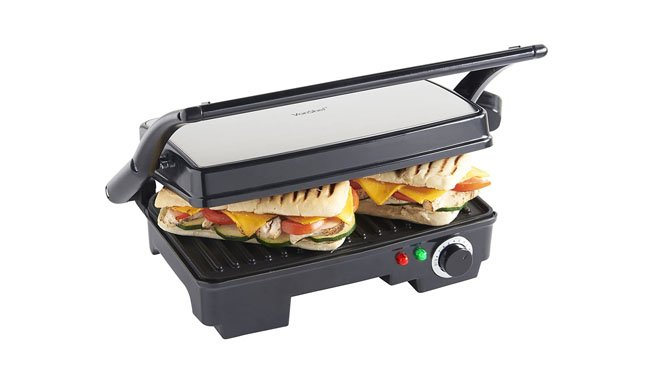 VonShef 13-178 Sandwich Maker and Panini Press VonShef 13-178 Sandwich Maker and Panini Press