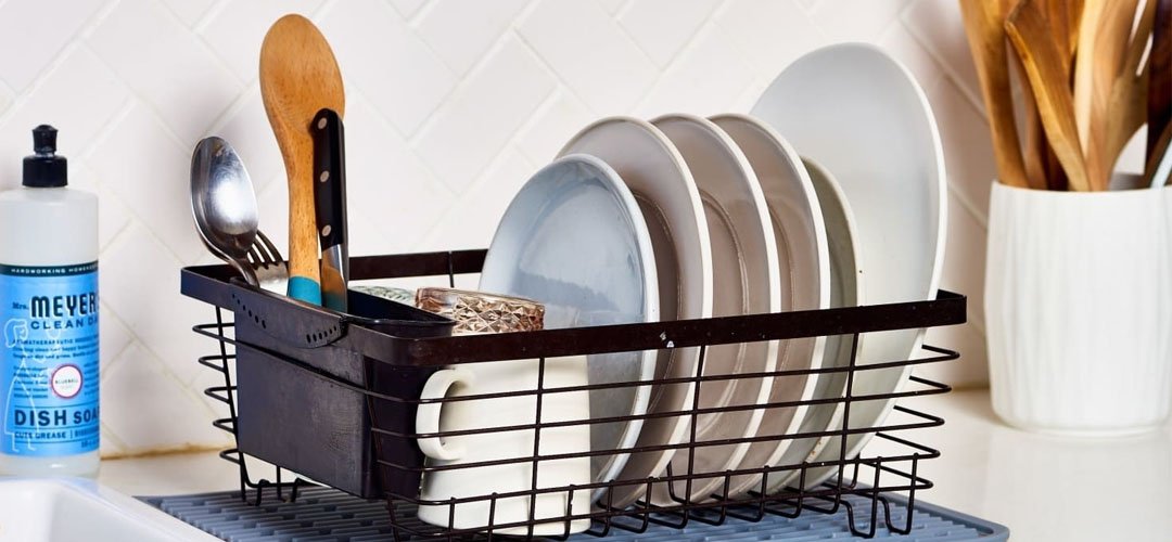 Best Dish Drainers Banner Image