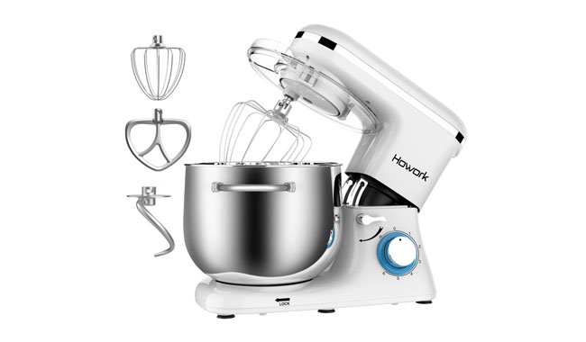 HOWORK SM-1520Z White Stand Mixer