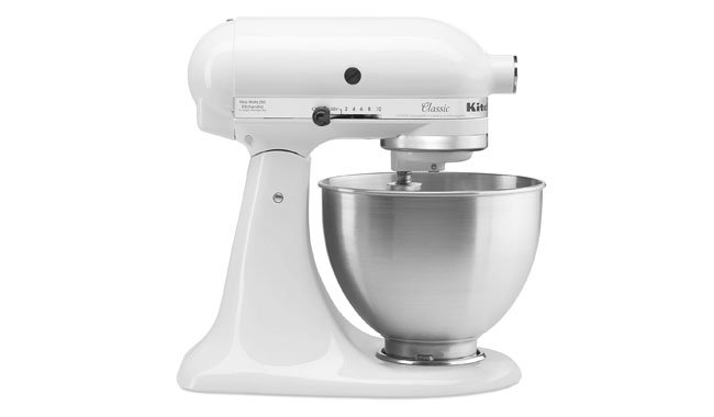 KitchenAid 5K45SSBWH Classic Stand Mixer