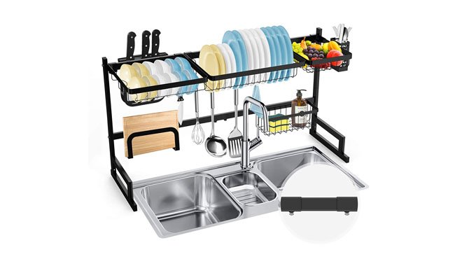 SOLEDI Over Sink Dish Drainer SOLEDI Over Sink Dish Drainer