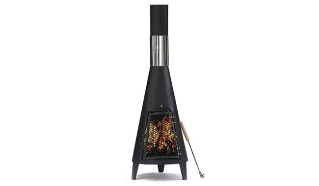 Garden Steel Chiminea Patio Heater