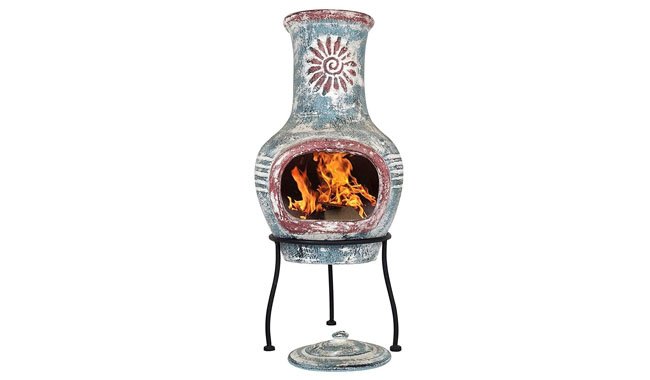 La Hacienda Floral Swirl Clay Chimena